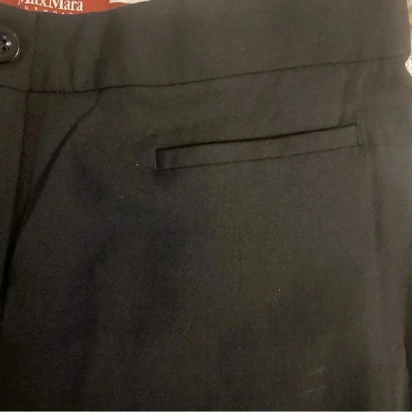 Max Mara Studio wool pants size 10 - Picture 5 of 7
